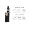 Aspire Zelos 50W Kit 2500mah  en uygun fiyatlar ile eliptod.com da! Aspire Zelos 50W Kit 2500mah özellikleri, fiyatı, incelemesi, yorumları ve taksit seçenekleri için hemen tıklayın!