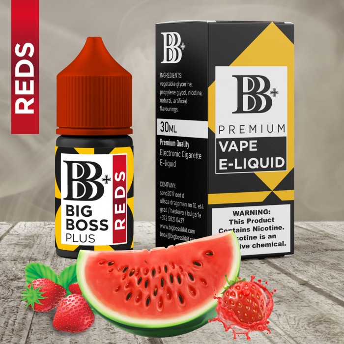 BB+ Plus Premium REDS 30ML Likit  en uygun fiyatlar ile eliptod.com da! BB+ Plus Premium REDS 30ML Likit özellikleri, fiyatı, incelemesi, yorumları ve taksit seçenekleri için hemen tıklayın!