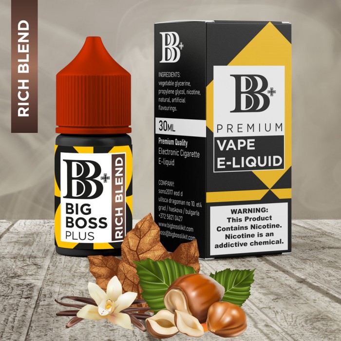 BB+ Plus Premium RICH BLEND 30ML Likit  en uygun fiyatlar ile eliptod.com da! BB+ Plus Premium RICH BLEND 30ML Likit özellikleri, fiyatı, incelemesi, yorumları ve taksit seçenekleri için hemen tıklayın!