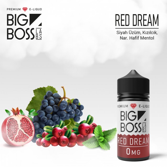 Big Boss 60 ML Red Dream Likit  en uygun fiyatlar ile eliptod.com da! Big Boss 60 ML Red Dream Likit özellikleri, fiyatı, incelemesi, yorumları ve taksit seçenekleri için hemen tıklayın!