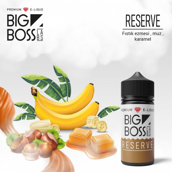 Big Boss 60 ML Reserve Likit  en uygun fiyatlar ile eliptod.com da! Big Boss 60 ML Reserve Likit özellikleri, fiyatı, incelemesi, yorumları ve taksit seçenekleri için hemen tıklayın!