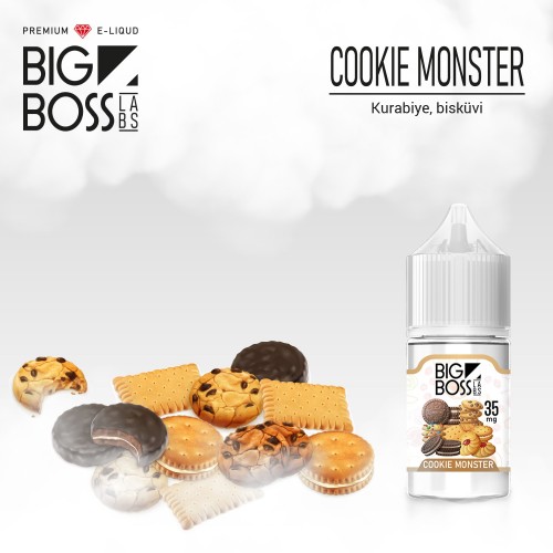 Big Boss Cookie Monster 30 ML Salt Likit