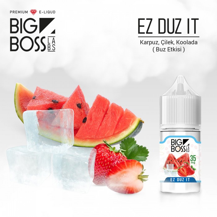 Big Boss Ez Duz İt 30 ML Salt Likit  en uygun fiyatlar ile eliptod.com da! Big Boss Ez Duz İt 30 ML Salt Likit özellikleri, fiyatı, incelemesi, yorumları ve taksit seçenekleri için hemen tıklayın!