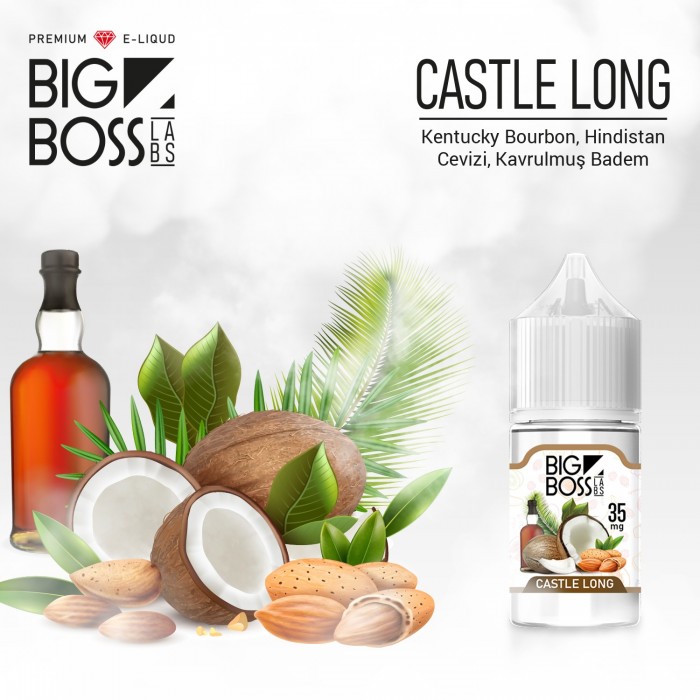 Big Boss Castle Long 30 ML Likit  en uygun fiyatlar ile eliptod.com da! Big Boss Castle Long 30 ML Likit özellikleri, fiyatı, incelemesi, yorumları ve taksit seçenekleri için hemen tıklayın!