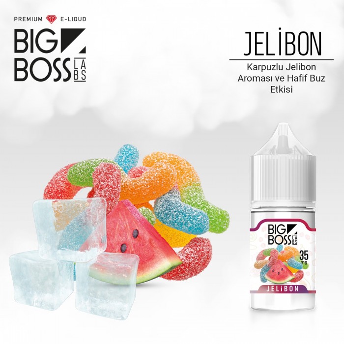 Big Boss Jelibon 30 ML Salt Likit  en uygun fiyatlar ile eliptod.com da! Big Boss Jelibon 30 ML Salt Likit özellikleri, fiyatı, incelemesi, yorumları ve taksit seçenekleri için hemen tıklayın!