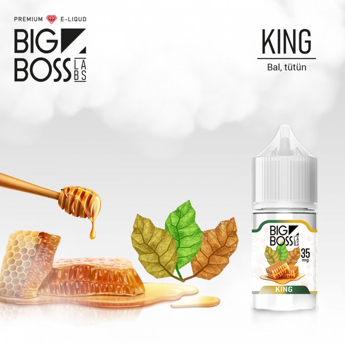 Big Boss King 30 ML Likit  en uygun fiyatlar ile eliptod.com da! Big Boss King 30 ML Likit özellikleri, fiyatı, incelemesi, yorumları ve taksit seçenekleri için hemen tıklayın!