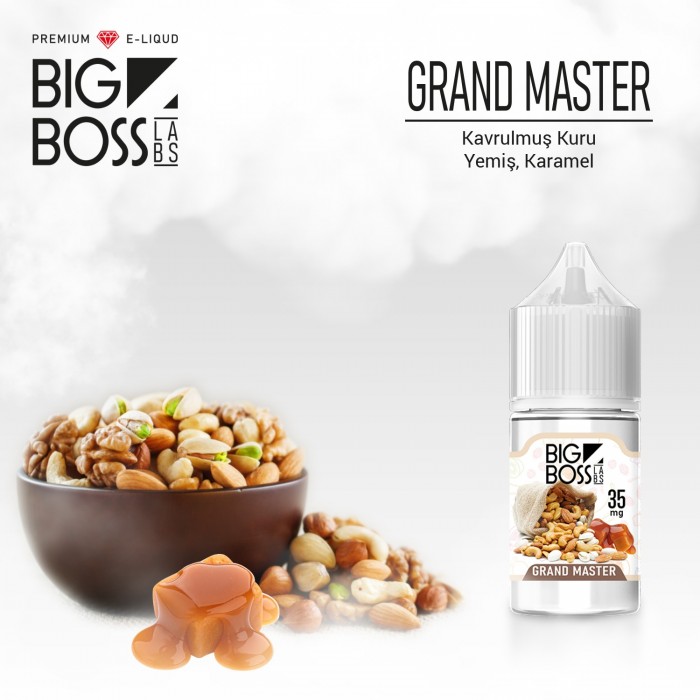 Big Boss Grand Master 30 ML Salt Likit  en uygun fiyatlar ile eliptod.com da! Big Boss Grand Master 30 ML Salt Likit özellikleri, fiyatı, incelemesi, yorumları ve taksit seçenekleri için hemen tıklayın!