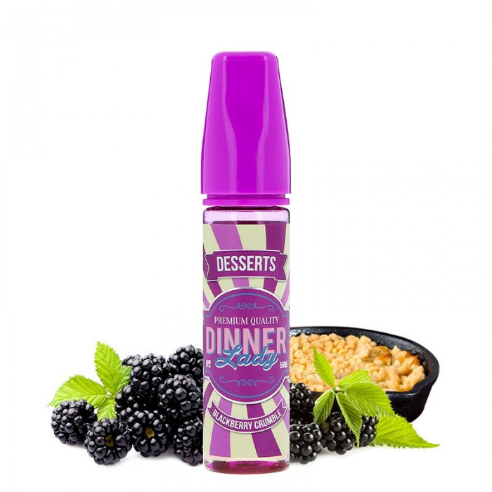 Dinner Lady Blackberry Crumble Premium Likit 60 ML  en uygun fiyatlar ile eliptod.com da! Dinner Lady Blackberry Crumble Premium Likit 60 ML özellikleri, fiyatı, incelemesi, yorumları ve taksit seçenekleri için hemen tıklayın!