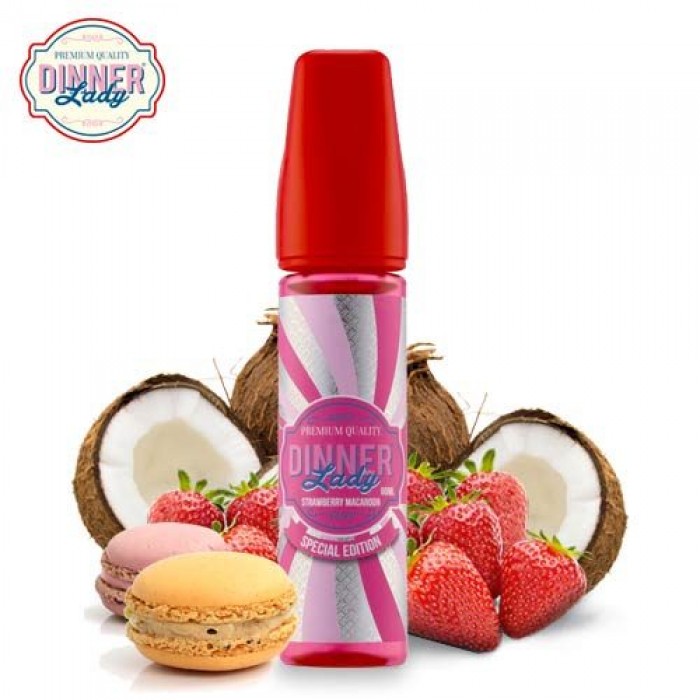 DINNER LADY LİKİT STRAWBERRY MACAROON 60ML  en uygun fiyatlar ile eliptod.com da! DINNER LADY LİKİT STRAWBERRY MACAROON 60ML özellikleri, fiyatı, incelemesi, yorumları ve taksit seçenekleri için hemen tıklayın!