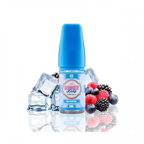 Dinner Lady Salt Likit Blue Menthol 30ML