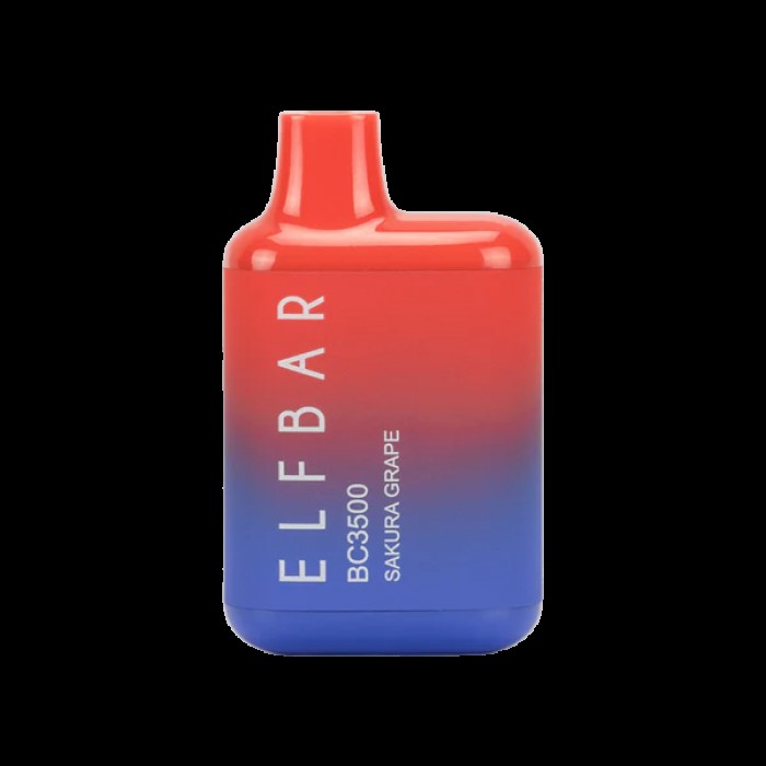 Elfbar 3500 Sakura Grape  en uygun fiyatlar ile eliptod.com da! Elfbar 3500 Sakura Grape özellikleri, fiyatı, incelemesi, yorumları ve taksit seçenekleri için hemen tıklayın!