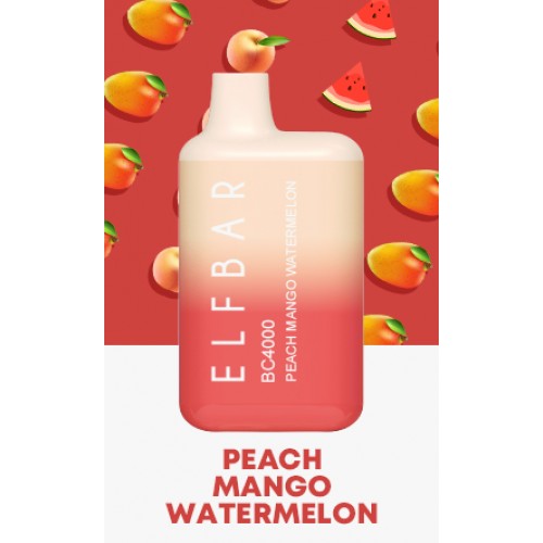 Elfbar 4000 Peach Mango Watermelon