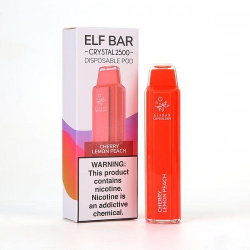 Elfbar Crystal 2500 Cherry Lemon Peach