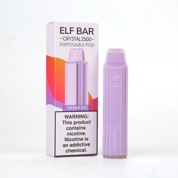 Elfbar Crystal 2500 Lychee Ice  en uygun fiyatlar ile eliptod.com da! Elfbar Crystal 2500 Lychee Ice özellikleri, fiyatı, incelemesi, yorumları ve taksit seçenekleri için hemen tıklayın!