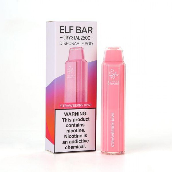 Elfbar Crystal 2500 Strawberry Kiwi  en uygun fiyatlar ile eliptod.com da! Elfbar Crystal 2500 Strawberry Kiwi özellikleri, fiyatı, incelemesi, yorumları ve taksit seçenekleri için hemen tıklayın!