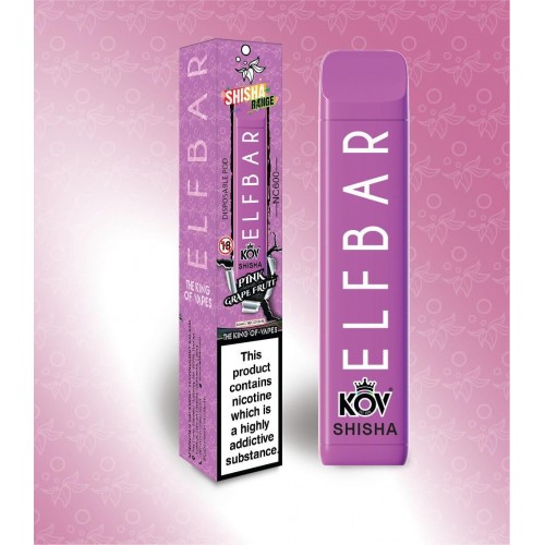 Elfbar Sisha NC600 Pink Grape Fruit