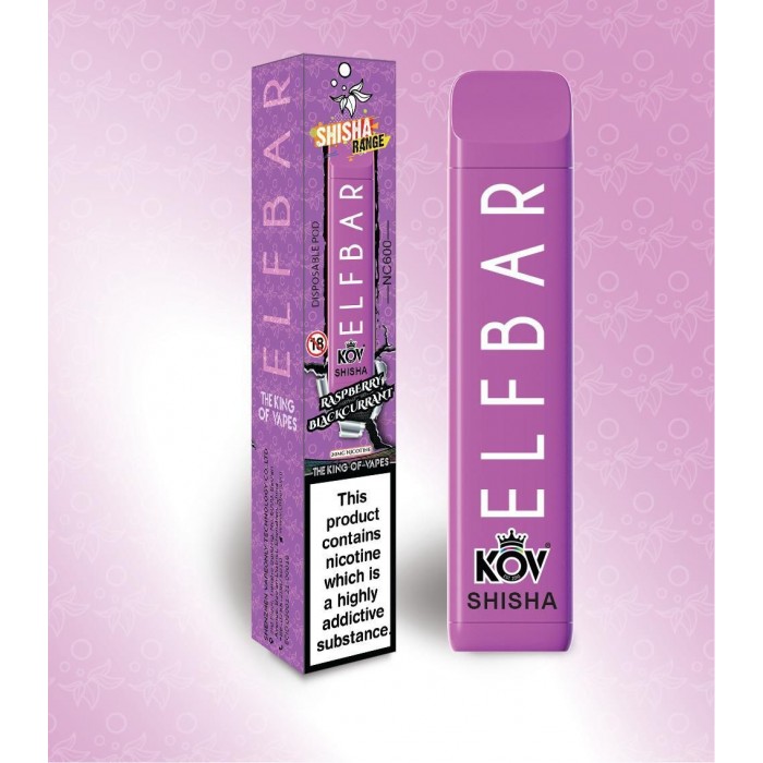 Elfbar Sisha NC600 Raspberry Blackcurrant  en uygun fiyatlar ile eliptod.com da! Elfbar Sisha NC600 Raspberry Blackcurrant özellikleri, fiyatı, incelemesi, yorumları ve taksit seçenekleri için hemen tıklayın!