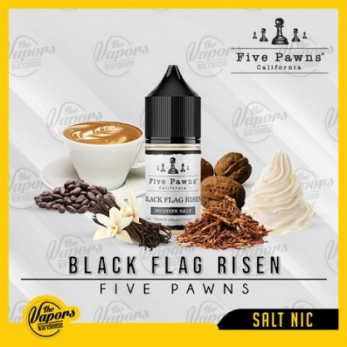 Five Pawns Black Flag Risen Salt 30ml Premium Likit