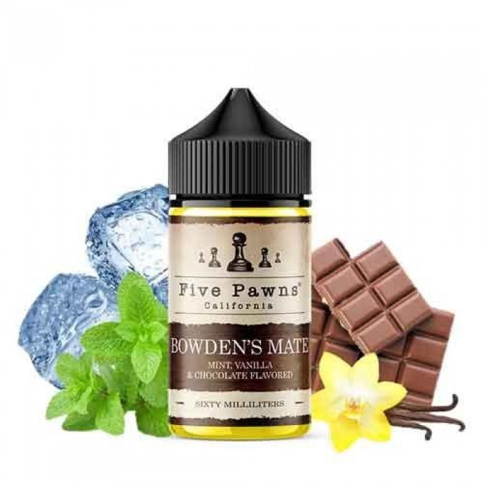 Five Pawns Bowdens Mate Salt 30ML Premium Likit  en uygun fiyatlar ile eliptod.com da! Five Pawns Bowdens Mate Salt 30ML Premium Likit özellikleri, fiyatı, incelemesi, yorumları ve taksit seçenekleri için hemen tıklayın!