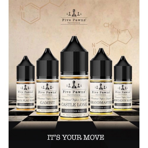 Five Pawns Castle Long 30 ML Salt Premium Likit