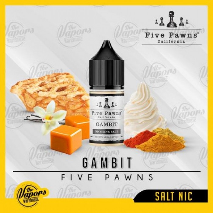 Five Pawns Gambit Salt Likit  en uygun fiyatlar ile eliptod.com da! Five Pawns Gambit Salt Likit özellikleri, fiyatı, incelemesi, yorumları ve taksit seçenekleri için hemen tıklayın!