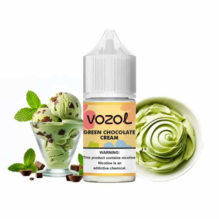 Vozol Bar Green Chocolate 30 ML Salt Likit  en uygun fiyatlar ile elit pod da! Vozol Bar Green Chocolate 30 ML Salt Likit özellikleri, fiyatı, incelemesi, yorumları ve taksit seçenekleri için hemen tıklayın!