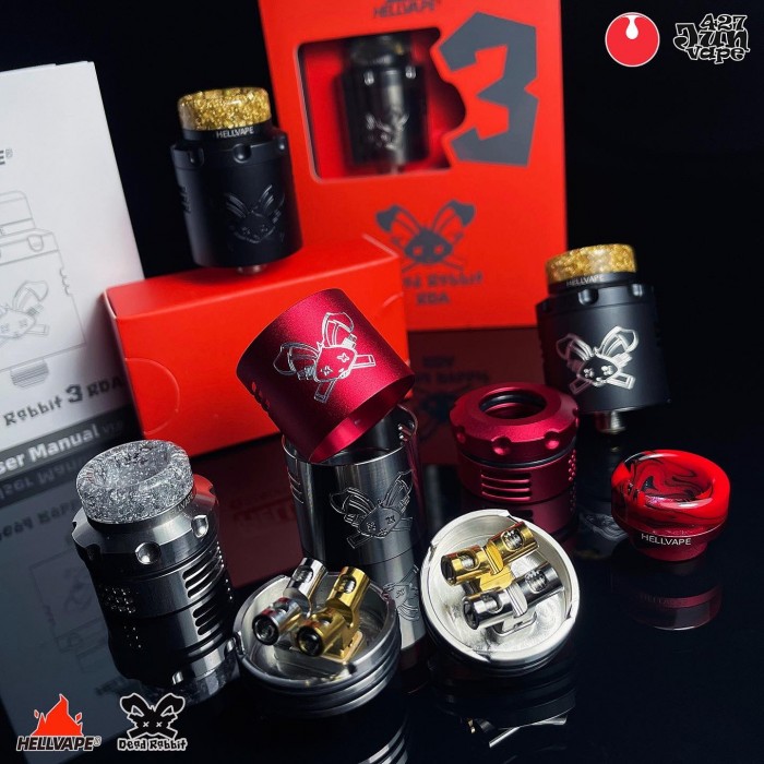 Hellvape Dead Rabbit V3 Rda Elektronik Sigara Atomizer  en uygun fiyatlar ile eliptod.com da! Hellvape Dead Rabbit V3 Rda Elektronik Sigara Atomizer özellikleri, fiyatı, incelemesi, yorumları ve taksit seçenekleri için hemen tıklayın!