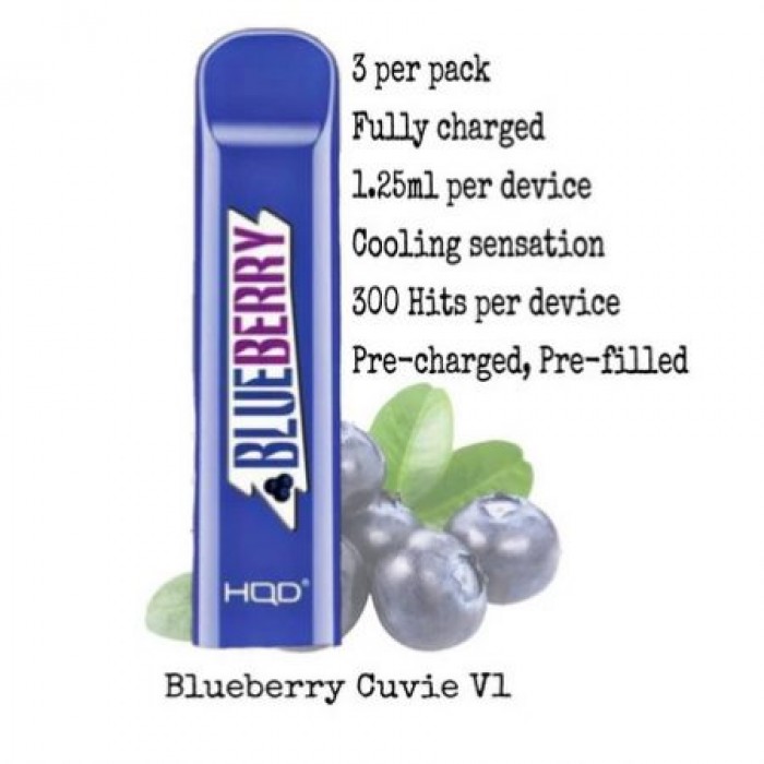 HQD Cuvie 300 Blueberry  en uygun fiyatlar ile eliptod.com da! HQD Cuvie 300 Blueberry özellikleri, fiyatı, incelemesi, yorumları ve taksit seçenekleri için hemen tıklayın!