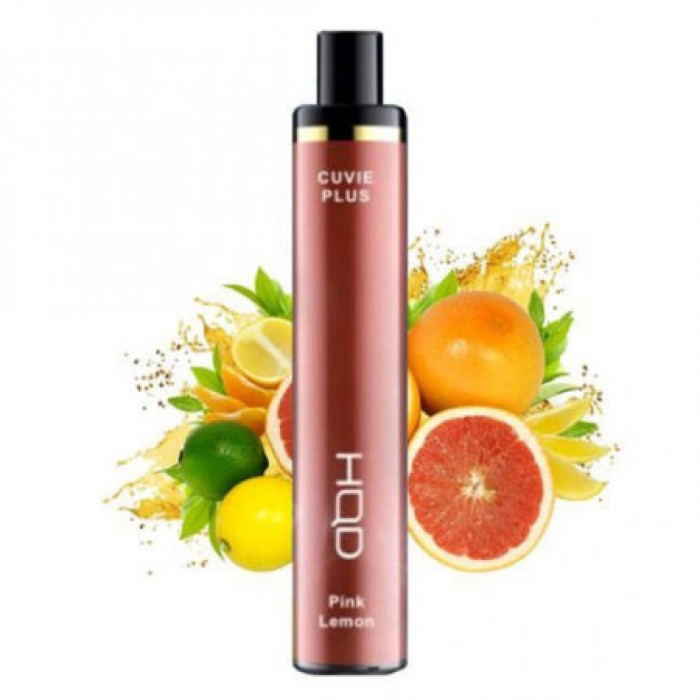 HQD Cuvie Plus 1200 Pink Lemonade  en uygun fiyatlar ile eliptod.com da! HQD Cuvie Plus 1200 Pink Lemonade özellikleri, fiyatı, incelemesi, yorumları ve taksit seçenekleri için hemen tıklayın!