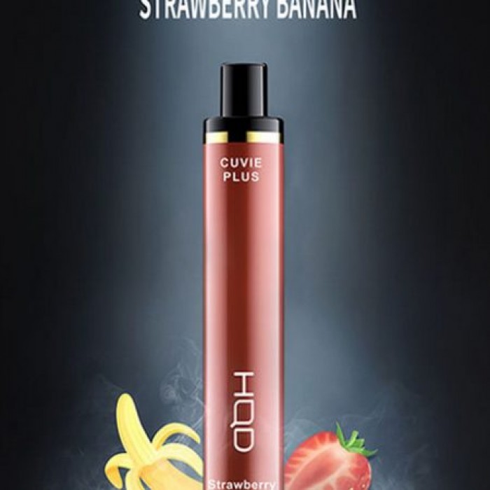 HQD Cuvie Plus 1200 Strawberry Banana  en uygun fiyatlar ile eliptod.com da! HQD Cuvie Plus 1200 Strawberry Banana özellikleri, fiyatı, incelemesi, yorumları ve taksit seçenekleri için hemen tıklayın!