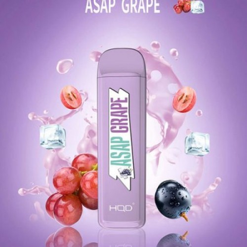 HQD Mega 1800 Asap Grape