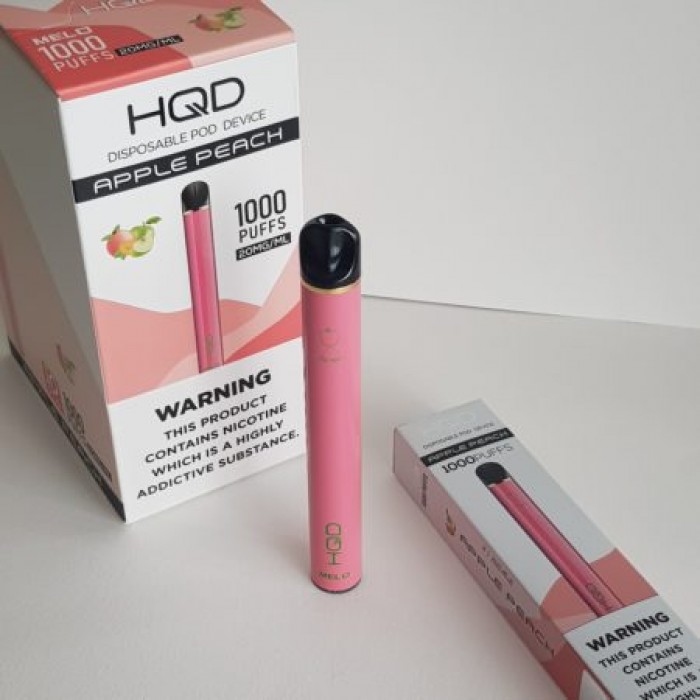 HQD Melo 1000 Apple Peach  en uygun fiyatlar ile eliptod.com da! HQD Melo 1000 Apple Peach özellikleri, fiyatı, incelemesi, yorumları ve taksit seçenekleri için hemen tıklayın!