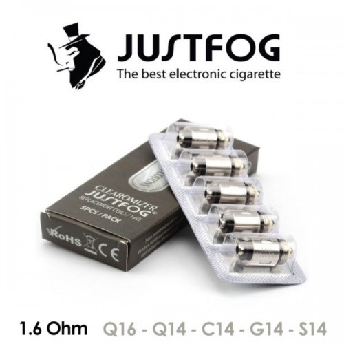 JUSTFOG Q14, S14, G14, C14, P14A, Q16, P16A Coilleri