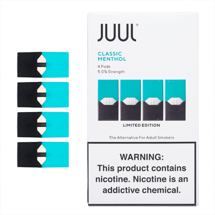 JUUL Pods Classic Menthol  en uygun fiyatlar ile eliptod.com da! JUUL Pods Classic Menthol özellikleri, fiyatı, incelemesi, yorumları ve taksit seçenekleri için hemen tıklayın!