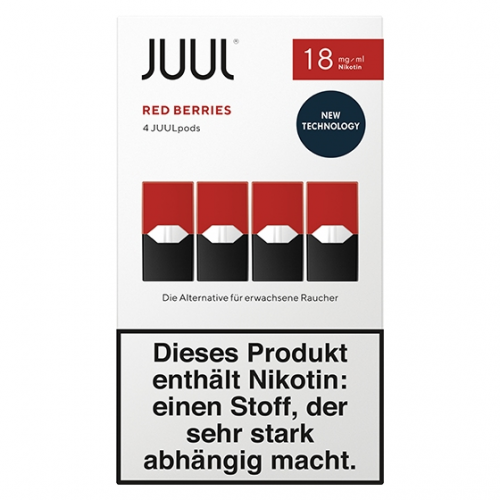 JUUL Pods Red Berries