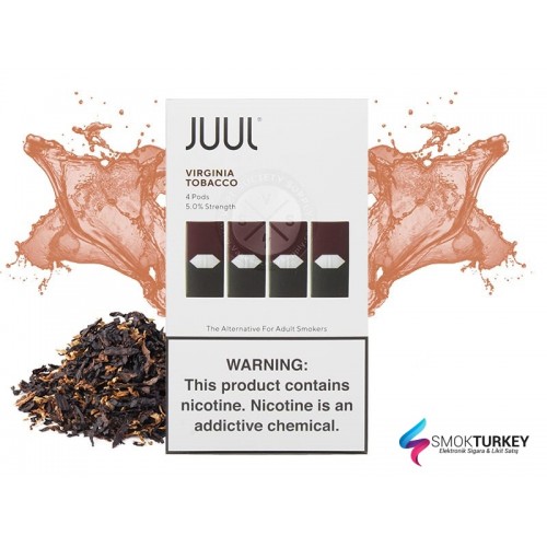 JUUL VİRGİNİA TOBACCO POD KARTUŞ