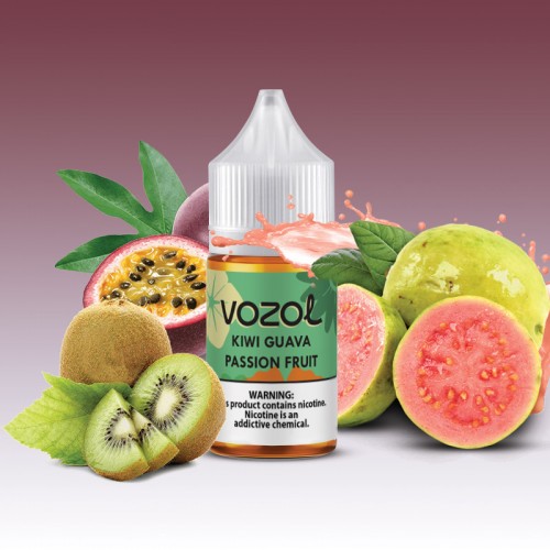 Vozol Bar Kiwi Guava Passion Fruit 30 ML Salt Likit