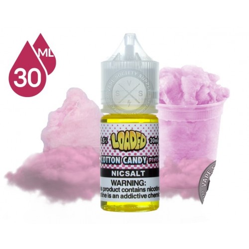 Loaded Cotton Candy Pink 30ML Salt Likit