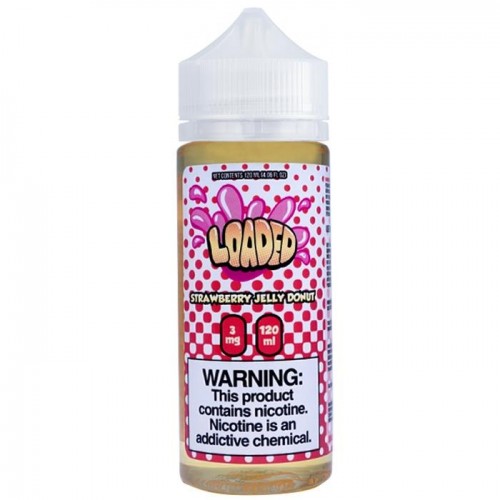 Loaded Strawberry Jelly Donut 120ML Likit