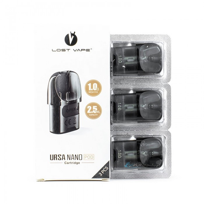 Lost Vape Ursa Nano Pod Kartuş  en uygun fiyatlar ile eliptod.com da! Lost Vape Ursa Nano Pod Kartuş özellikleri, fiyatı, incelemesi, yorumları ve taksit seçenekleri için hemen tıklayın!