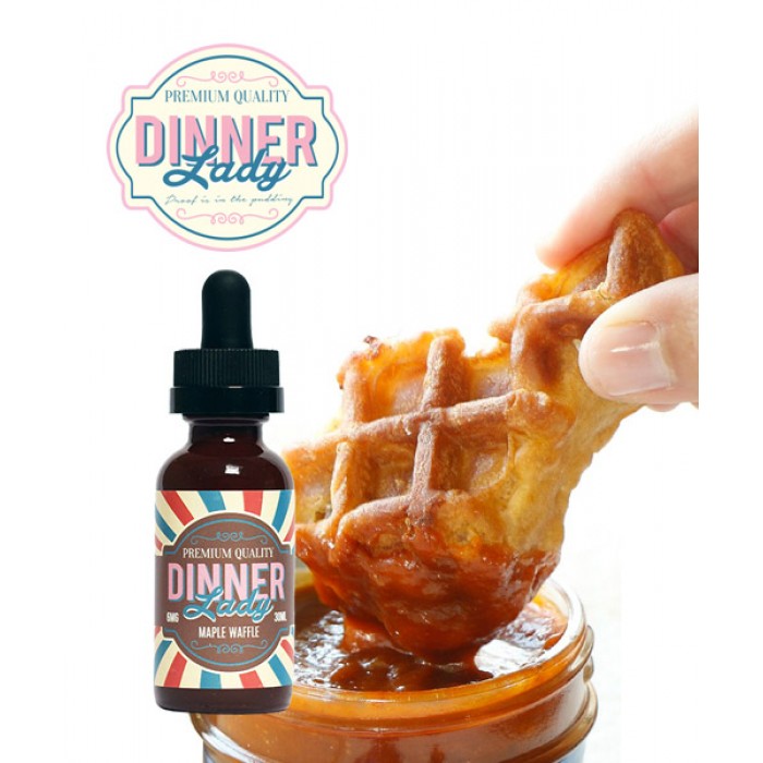 Maple Waffle E-Likit Dinner Lady 60ML  en uygun fiyatlar ile eliptod.com da! Maple Waffle E-Likit Dinner Lady 60ML özellikleri, fiyatı, incelemesi, yorumları ve taksit seçenekleri için hemen tıklayın!