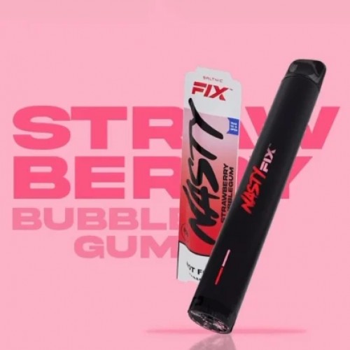 Nasty Fix 800 Strawberry Bubblegum