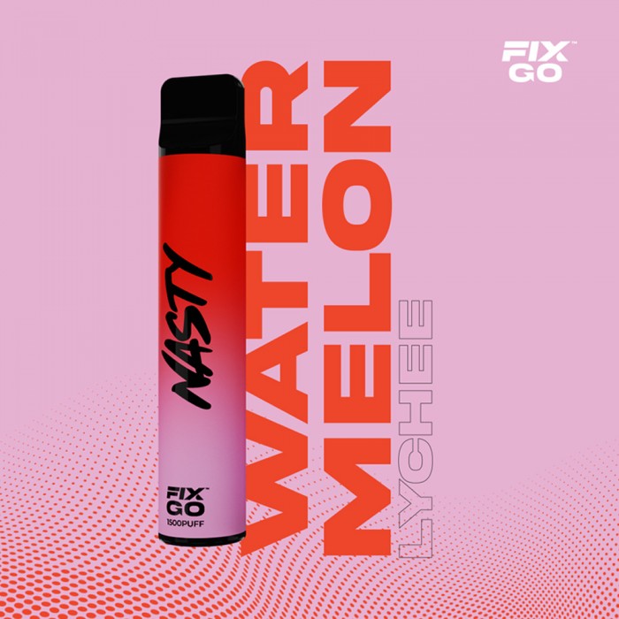 Nasty Fix Go 1500 Watermelon Lychee  en uygun fiyatlar ile eliptod.com da! Nasty Fix Go 1500 Watermelon Lychee özellikleri, fiyatı, incelemesi, yorumları ve taksit seçenekleri için hemen tıklayın!