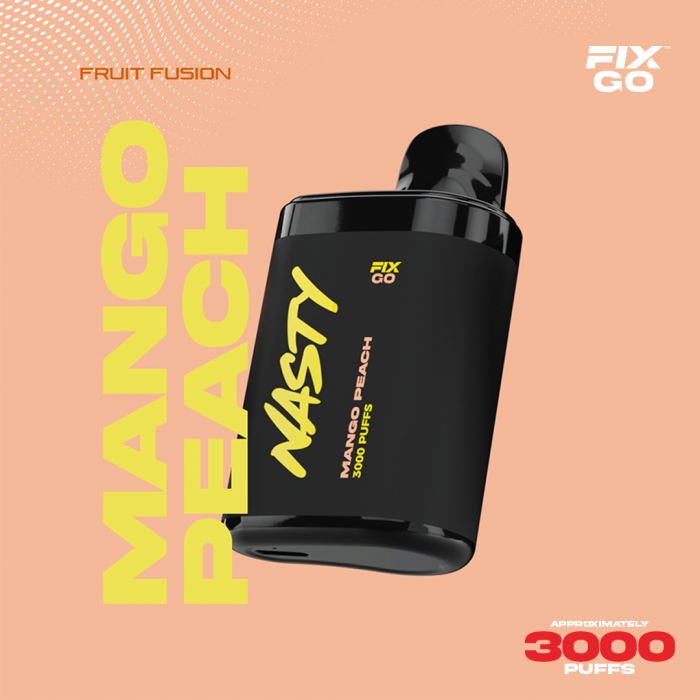 Nasty Fix Go 3000 Mango Peach  en uygun fiyatlar ile eliptod.com da! Nasty Fix Go 3000 Mango Peach özellikleri, fiyatı, incelemesi, yorumları ve taksit seçenekleri için hemen tıklayın!