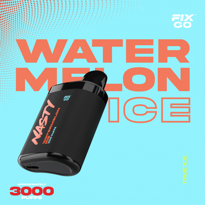 Nasty Fix Go 3000 Watermelon ice  en uygun fiyatlar ile eliptod.com da! Nasty Fix Go 3000 Watermelon ice özellikleri, fiyatı, incelemesi, yorumları ve taksit seçenekleri için hemen tıklayın!