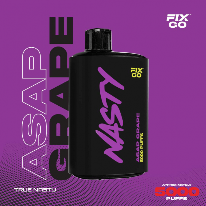 Nasty Fix Go 5000 Asap Grape  en uygun fiyatlar ile eliptod.com da! Nasty Fix Go 5000 Asap Grape özellikleri, fiyatı, incelemesi, yorumları ve taksit seçenekleri için hemen tıklayın!