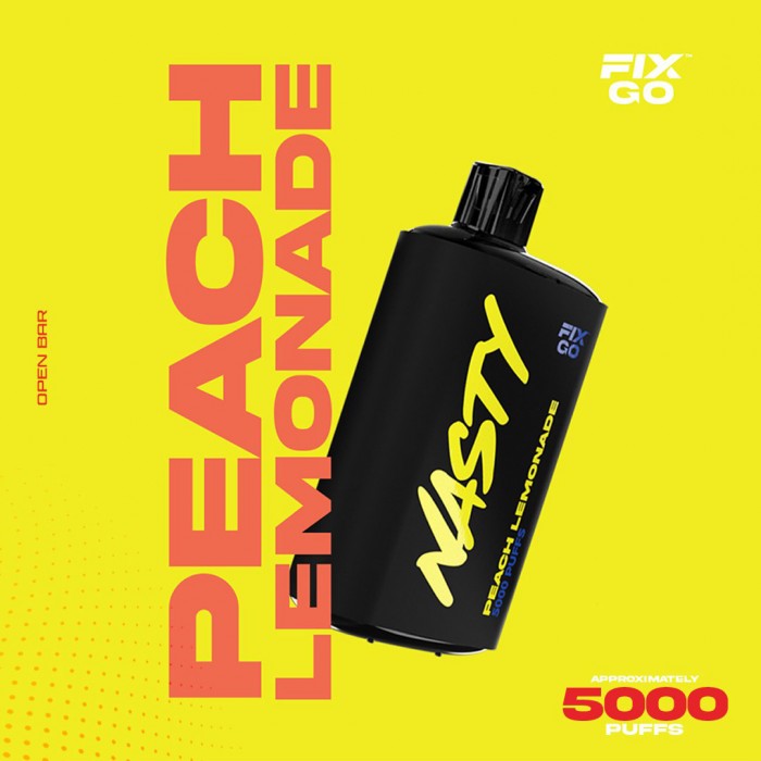 Nasty Fix Go 5000 Peach Lemonade  en uygun fiyatlar ile eliptod.com da! Nasty Fix Go 5000 Peach Lemonade özellikleri, fiyatı, incelemesi, yorumları ve taksit seçenekleri için hemen tıklayın!