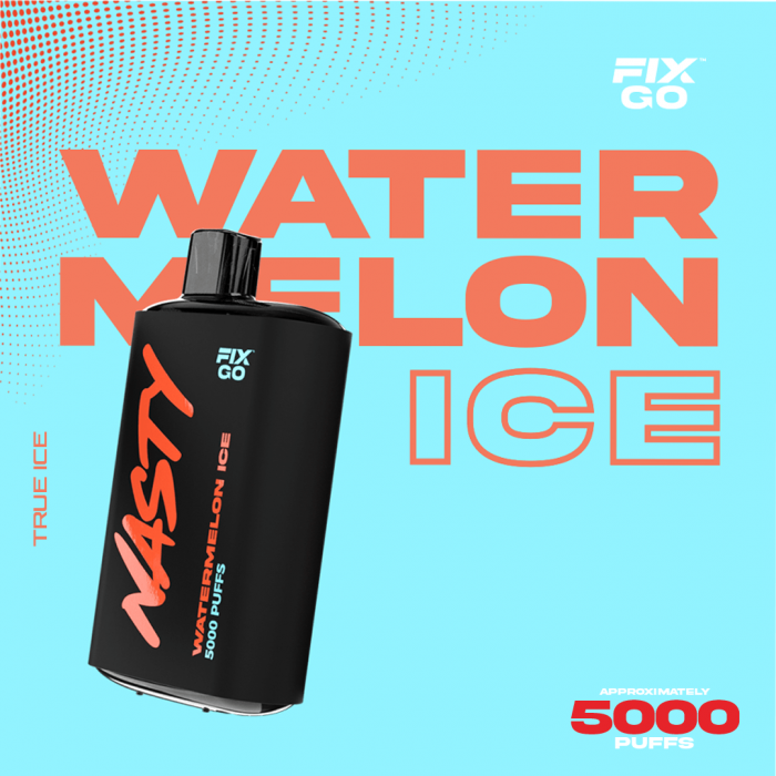 Nasty Fix Go 5000 Watermelon Ice  en uygun fiyatlar ile eliptod.com da! Nasty Fix Go 5000 Watermelon Ice özellikleri, fiyatı, incelemesi, yorumları ve taksit seçenekleri için hemen tıklayın!