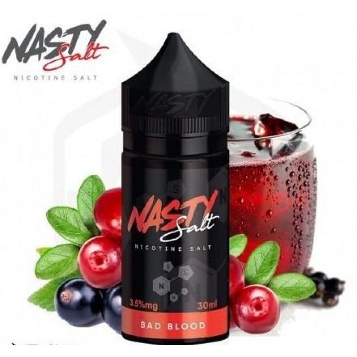 Nasty Juice Bad Blood 30ML Premium Salt Likit  en uygun fiyatlar ile eliptod.com da! Nasty Juice Bad Blood 30ML Premium Salt Likit özellikleri, fiyatı, incelemesi, yorumları ve taksit seçenekleri için hemen tıklayın!