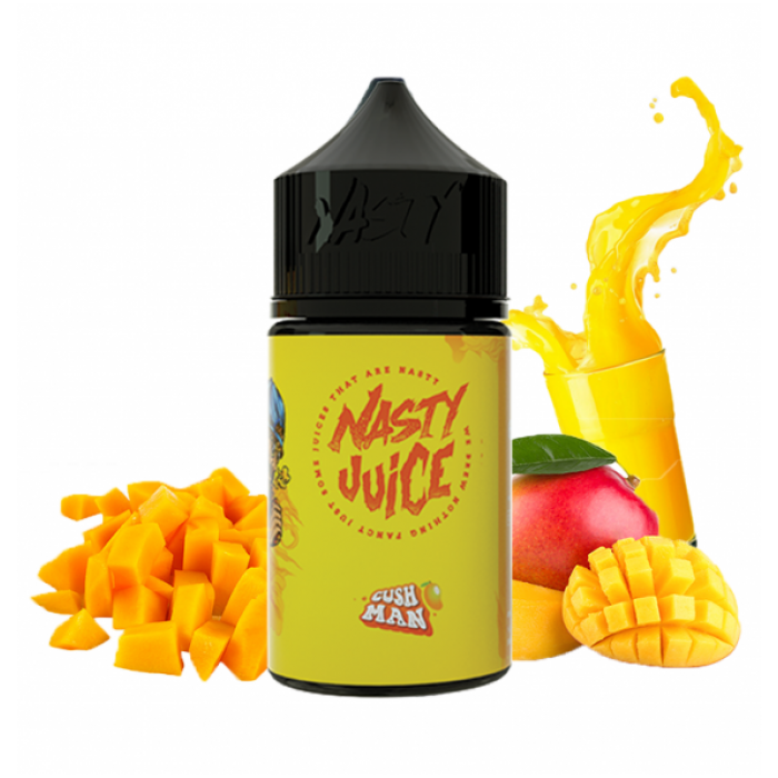 Nasty Juice Cush Man 30ml Premium Salt Likit  en uygun fiyatlar ile elit pod da! Nasty Juice Cush Man 30ml Premium Salt Likit özellikleri, fiyatı, incelemesi, yorumları ve taksit seçenekleri için hemen tıklayın!